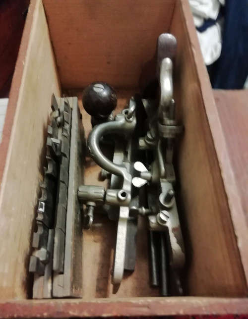 STANLEY No 45 PLANE. S W BRAND.MADE IN U S A. WITH BLADES.