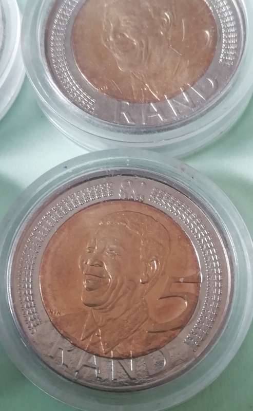 MANDELA 90th BIRTHDAY COINS. 2008.