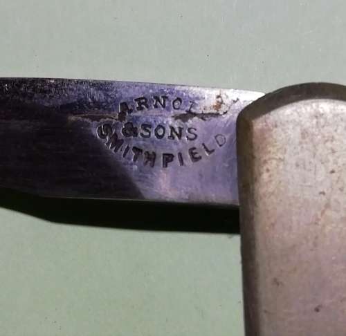 VINTAGE ROGERS PIPE KNIFE, ETC.