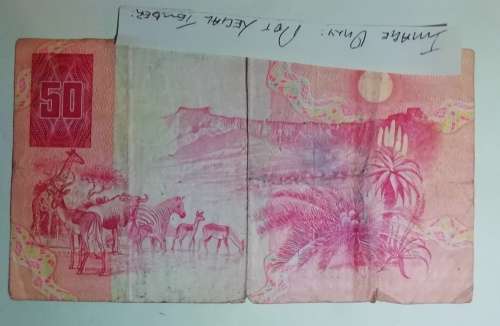 REPLACEMENT NOTE. R50. 00.