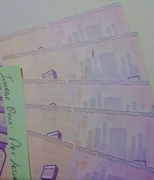 FIVE BANK NOTES. R5.00.G P DE KOCK. 2ND ISSUE.