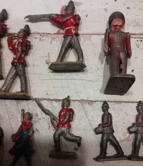 COLLECTION OF LEAD TOYS.