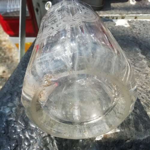 SCHWEPPES SODA WATER BOTTLE.