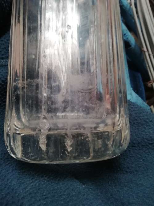SCHWEPPES SODA WATER BOTTLE.