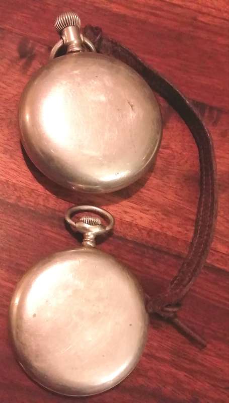 TWO POCKET WATCHES.
