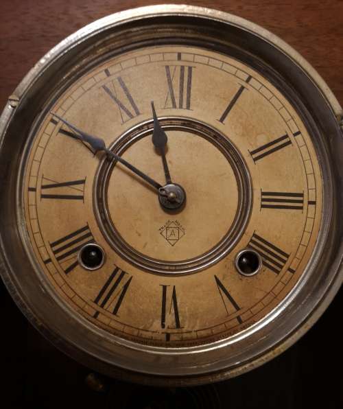 RARE ANSONIA CLOCK. ANTIQUE.