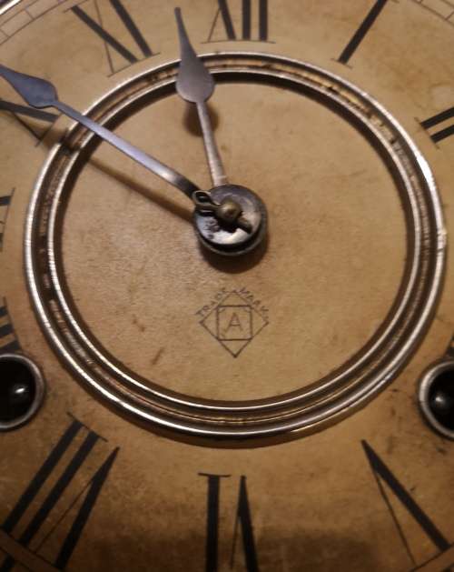 RARE ANSONIA CLOCK. ANTIQUE.
