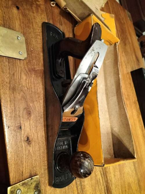 STANLEY NO.5 HAND PLANE. MADE IN ENGLAND.