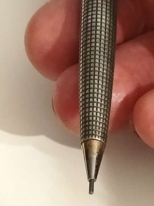 STERLING SILVER PARKER `65`FOUNTAIN PEN AND PENCIL SET.