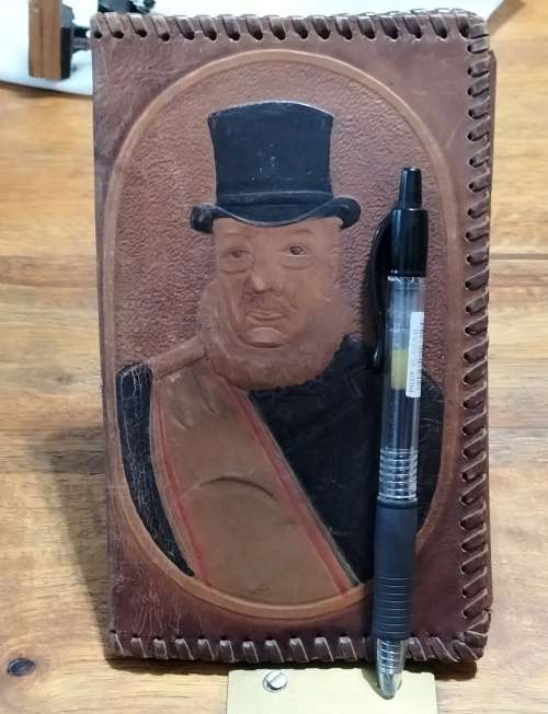 VINTAGE LEATHER WALLET. OSSEWA BRANDWAG RELATED.