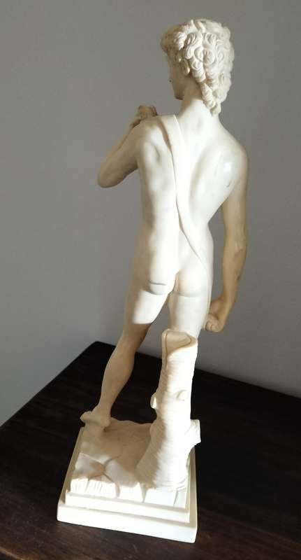 CLASSIC VINTAGE `DAVID` SCULPTURE, BY RUGERRI. .