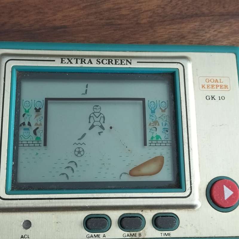 VINTAGE `GOALKEEPER` GAME.