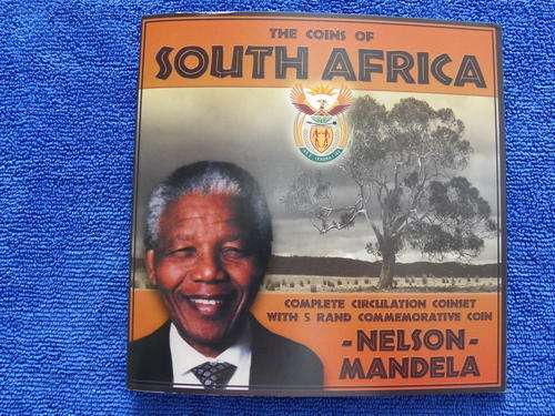 MANDELA 2000 COMPLETE CIRCULATION COIN SET WITH COMMERATIVE R5