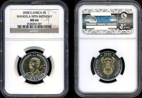 MS 66 2008 MANDELA R5
