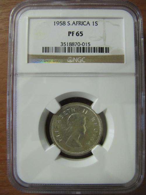 1958 S.AFRICA 1S **PF65**
