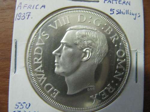 **WOW**PROOF 1937 5 SHILLING***EXTREMELY RARE***