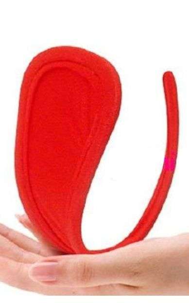 Red Satin C string