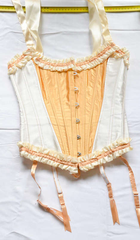 Gold / Cream Burlesque Corset