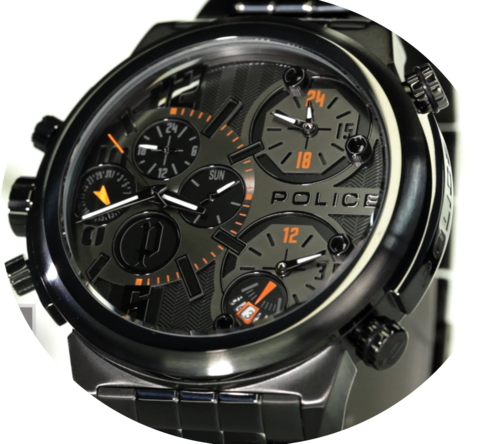 POLICE MENS PYTHON WATCH - EXCELLENT CONDITION