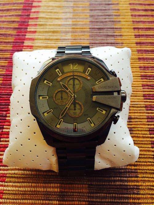 100% AUTHENTIC DIESEL 10BAR CHRONOGRAPH MENS WATCH - GUNMETAL