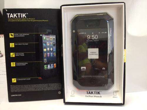 LUNATIK TAKTIK EXTREME CASE WITH GORILLA GLASS FOR *IPHONE 5* *FREE SHIPPING