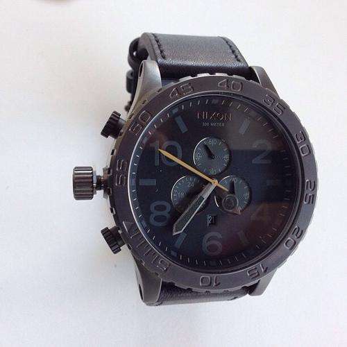 Nixon 51-30 Chrono Leather Watch