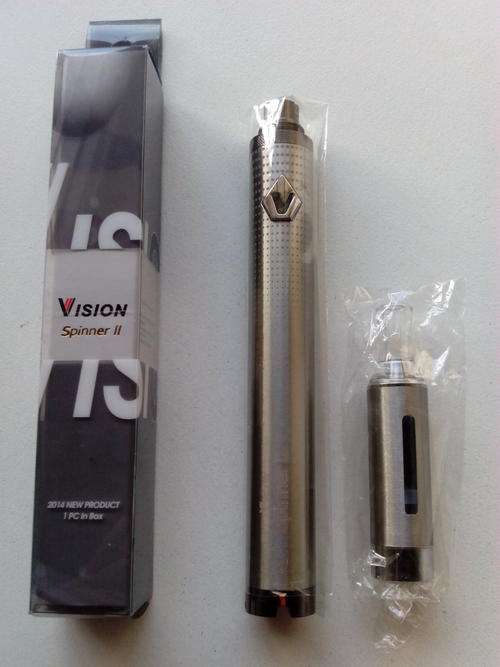 Vision Spinner II Battery Variable Voltage 1600 mAh FREE MT3 CLEAROMIZER