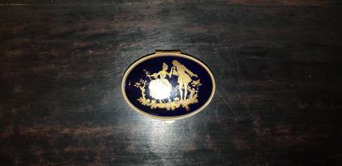Small Porcelain Limoges Trinket Box