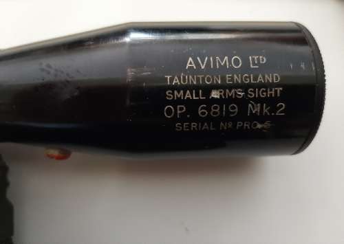 Old military Rifle scope