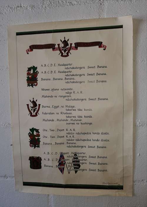 Regimental March Poster