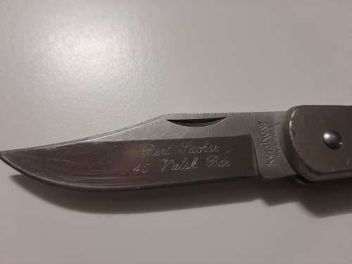 Recce 45 Para Bn Kershaw fighting knife