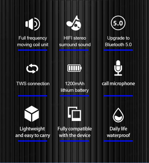 Lenovo K3 Pro 5.0 Portable Bluetooth Speaker Stereo Surround