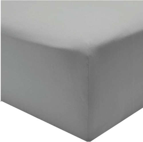 **BARGAIN** Double Size Microfibre Fitted Sheet - Grey