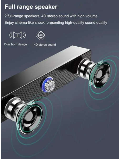 Stereo Bass Sound Bar
