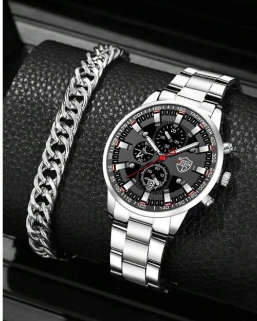 **LIMITED** 2 pcs Mens Watch Set