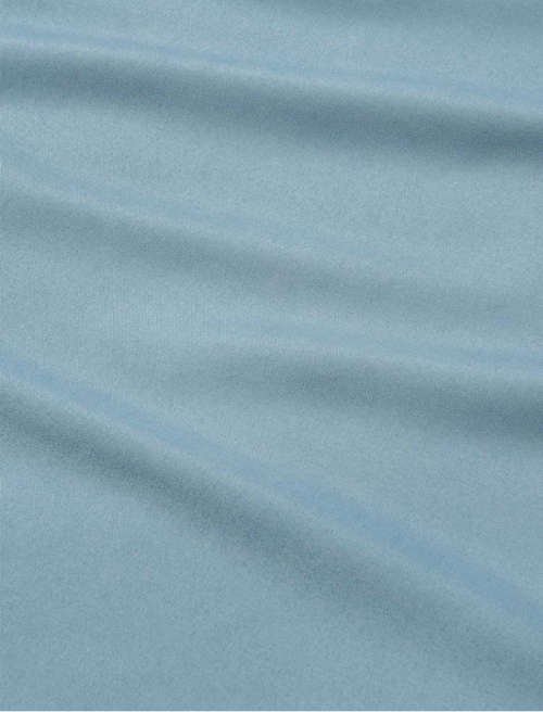 Queen Size Microfibre Fitted Sheet - Medium Blue
