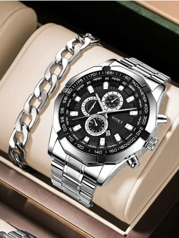 **Exclusive Black Friday Deal** 2-Piece Men`s Watch Set