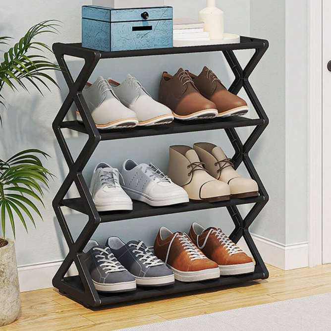 **WOW** 4 Tier Shoe Rack