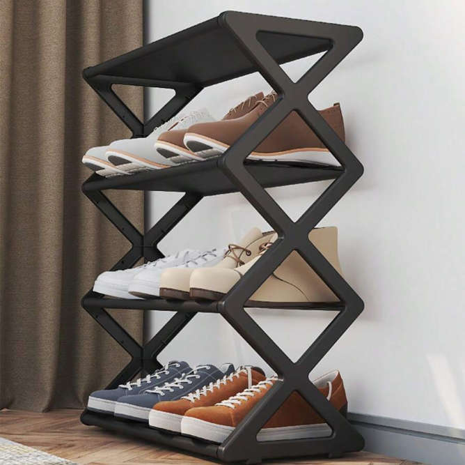 **WOW** 4 Tier Shoe Rack