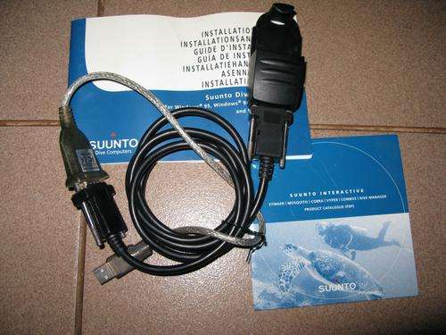 SERIAL CABLE AND SOFTWARE FOR SUUNTO STINGER