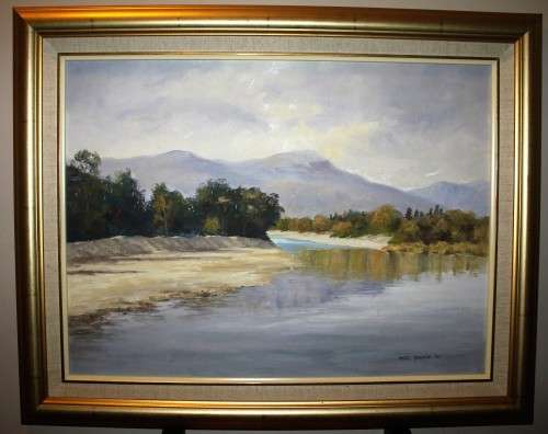 Marc Poisson 1988 Oil Painting