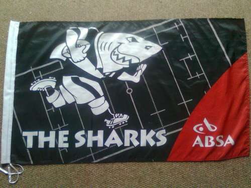 NATAL RUGBY FLAG- SHARKS