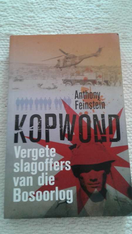 BOOK -KOPWOND- ANTHONY FEINSTEIN