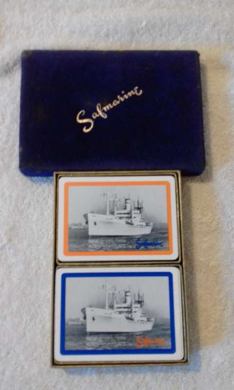 ANTIQUE SAFMARINE DECK OF CARDS- MINT CONDITION