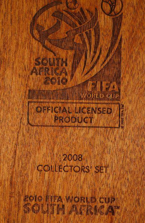 2010 FIFA WORLD CUP SOUTH AFRICA 2008 OFFICIAL COMMEMORATIVE SOUTH AFRICA COIN SET