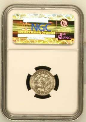 UNION OF SOUTH AFRICA 1927 SIXPENCE GRADED MS64 BY NGC
