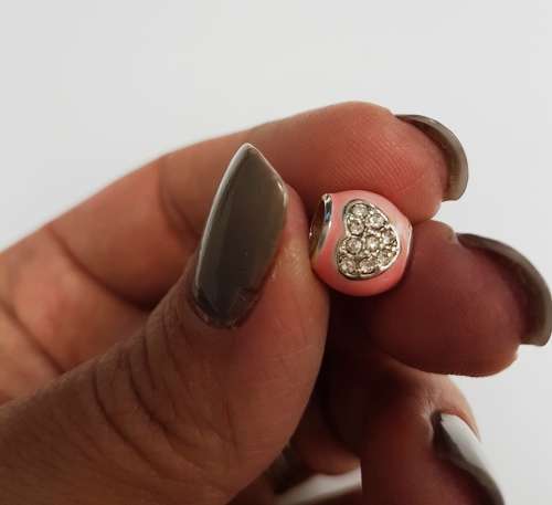 Pandora, Pink enamel with zirconias