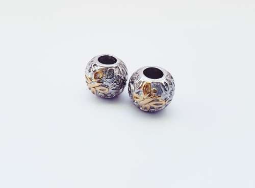 Pandora bead - Two toned
