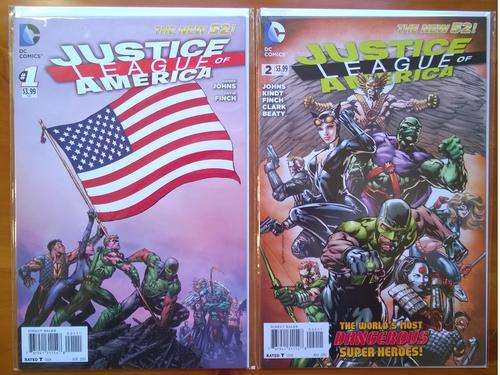 Justice League of America. Comic set/lot. Issues #1-2. DC New 52.