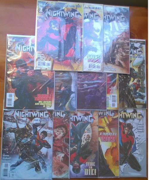 Nightwing. Comic set/lot. Issues #1-12 incl. #0. DC New 52.